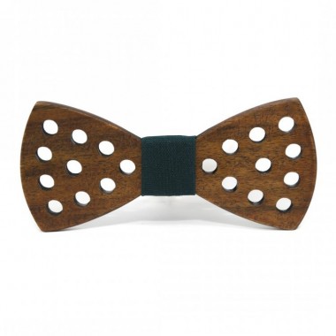 Деревянная Бабочка Классическая С Отворами Gbdh-8403