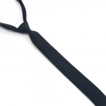 Узкий Матовый Темно-Синий Галстук SF Gdg-0005
