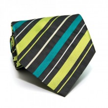 Разноцветный Галстук Romeo Gigli В Полоску Zn-1898