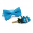 Голубой Набор 2 В 1 Бабочка И Бутоньерка SF Gfo-16010