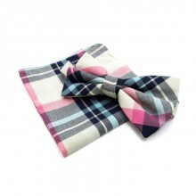 Набор SF В Клетку Платок И Бабочка Bpl-0855