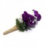 Фиолетовая Бутоньерка SF ручной работы Dzv-17000