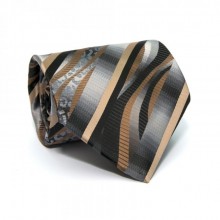 Серый Галстук Zagi В Полоску Zn-1831