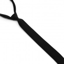 Узкий Матовый Черный Галстук ширина 5 см длина 150 см SF Gdg-0004