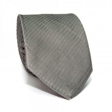 Серый Галстук Rosso Fiorwntino В Полоску Zn-1914