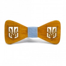 Деревянная Бабочка с Гербом Украины Gbdh-8406