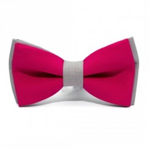 Галстук-Бабочка SF Двухслойная Ярко-Розовая Ab-7223