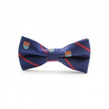 Галстук Бабочка Синяя В Красную Полоску Bj-33-01