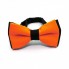 Галстук Бабочка SF Двухслойная Оранжевая Насыщенная Ab-7211