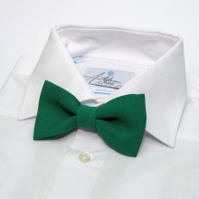 Галстук Бабочка SF Зеленая Однотонная Gof-1519