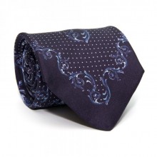 Фиолетовый Мужской Галстук Versace С Узором Zn-1805 Фиолетовый Мужской Галстук Versace С Узором Zn-1805