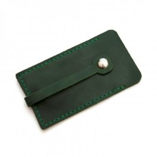 Зеленая Кожаная Ключница SF Skg-10043