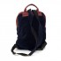 Тканевый Фиолетовый Рюкзак SF 30x35 см С Красными Вставками Smr-22046