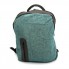Тканевый Рюкзак SF 30x35 см Бирюзовый Smr-22036