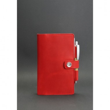 Кожаный Блокнот (Софт-Бук) 4.0 Коралл Bn-Sb-4-St-Coral