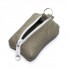 Светло-Серая Кожаная мини Ключница SF на молнии Skg-10083