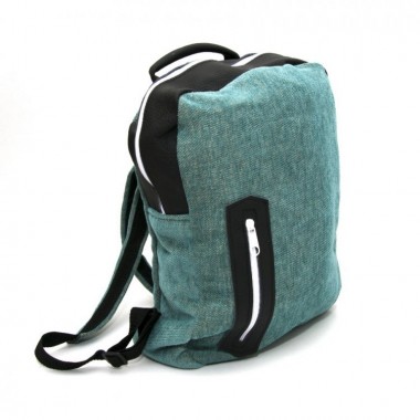 Тканевый Рюкзак SF 30x35 см В Бирюзовом Цвете Smr-22043