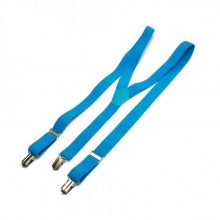 Узкие Подтяжки SF Голубые 2,5 См на рост до 185 см Pbp-4638