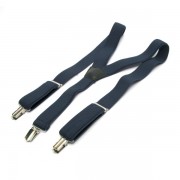 Подростковые подтяжки SF синего ночного цвета ширина 3 см на рост 100-150 см PBT-4250