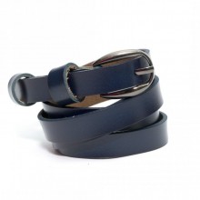 Узкий Темно-Синий Женский Ремень JK Rgnd-7070