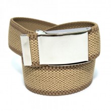 Бежевый Cтрейчевый Ремень SF в Полоску С Открывалкой Для Пива Rgn-2186