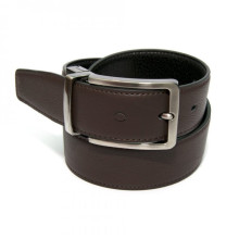Двусторонний Черный-Коричневый  Кожаный Ремень Alon Z-351051 (351180)
