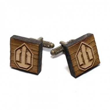Деревянные Запонки World Of Tanks‎ Dzp-0621