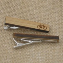 Деревянный Зажим Для Галстука Велосипед Zag-9031