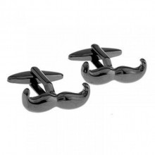 Запонки SF Усы Черные Zph-1060