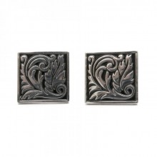 Запонки SF Квадратные С Узором Zph-1139