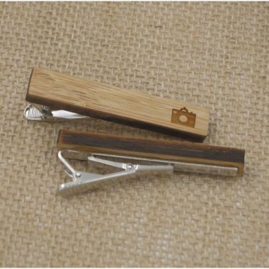 Деревянный Зажим Для Галстука Фотоапарат Zag-9038