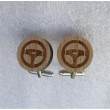 Деревянные Запонки Руль Dzp-0651