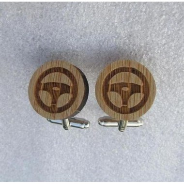 Деревянные Запонки Руль Dzp-0651
