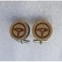 Деревянные Запонки Руль Dzp-0651