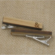 Деревянный Зажим Для Галстука & Zag-9024