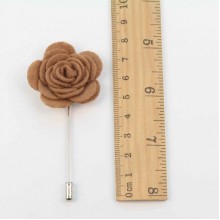 Бутоньерка SF коричневый цветок ZDV-5717