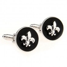 Запонки SF FLEUR DE LYS Королевская лилия / Геральдическая лилия Zph-1011