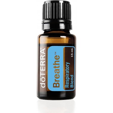 Смесь эфирных масел для очищения дыхательных путей doTerra Breathe® Respiratory Blend «Дыхание» 15 ml 