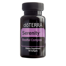 Комплекс для спокойного сна doTERRA Serenity Restful Complex Softgels / БАД «Безмятежность» ("Серенити" в капсулах) 60 капсул