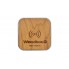 Беспроводная зарядка WoodbooD Wireless Charge Standart Silver