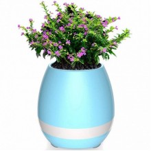Умный цветочный горшок Smart Music Flowerpot с музыкой Голубой Умный цветочный горшок Smart Music Flowerpot с музыкой Голубой