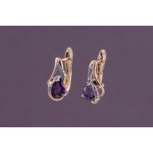 Серьги позолота (ср-пзл-160)