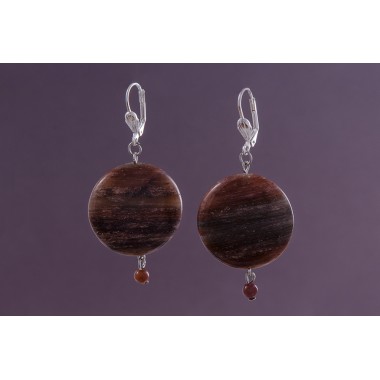Серьги яшма (ср-яшм-090)