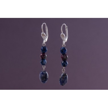 Серьги содалит (ср-сдл-008)