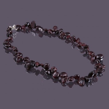 Бусы гранат (бс-грн-036)