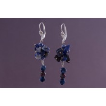 Серьги содалит (ср-сдл-007)