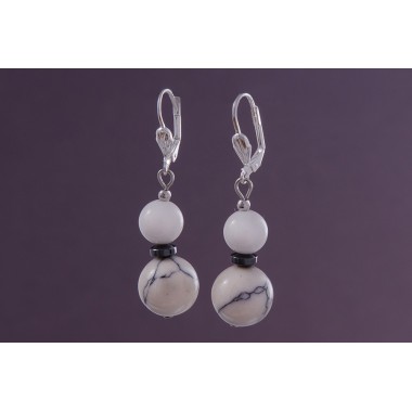 Серьги кахолонг (ср-кхл-020)