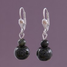Серьги змеевик (ср-змв-033)