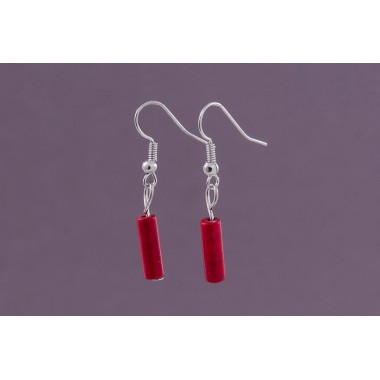 Серьги коралл (ср-крл-169)