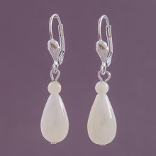 Серьги оникс жёлтый (ср-онж-003)